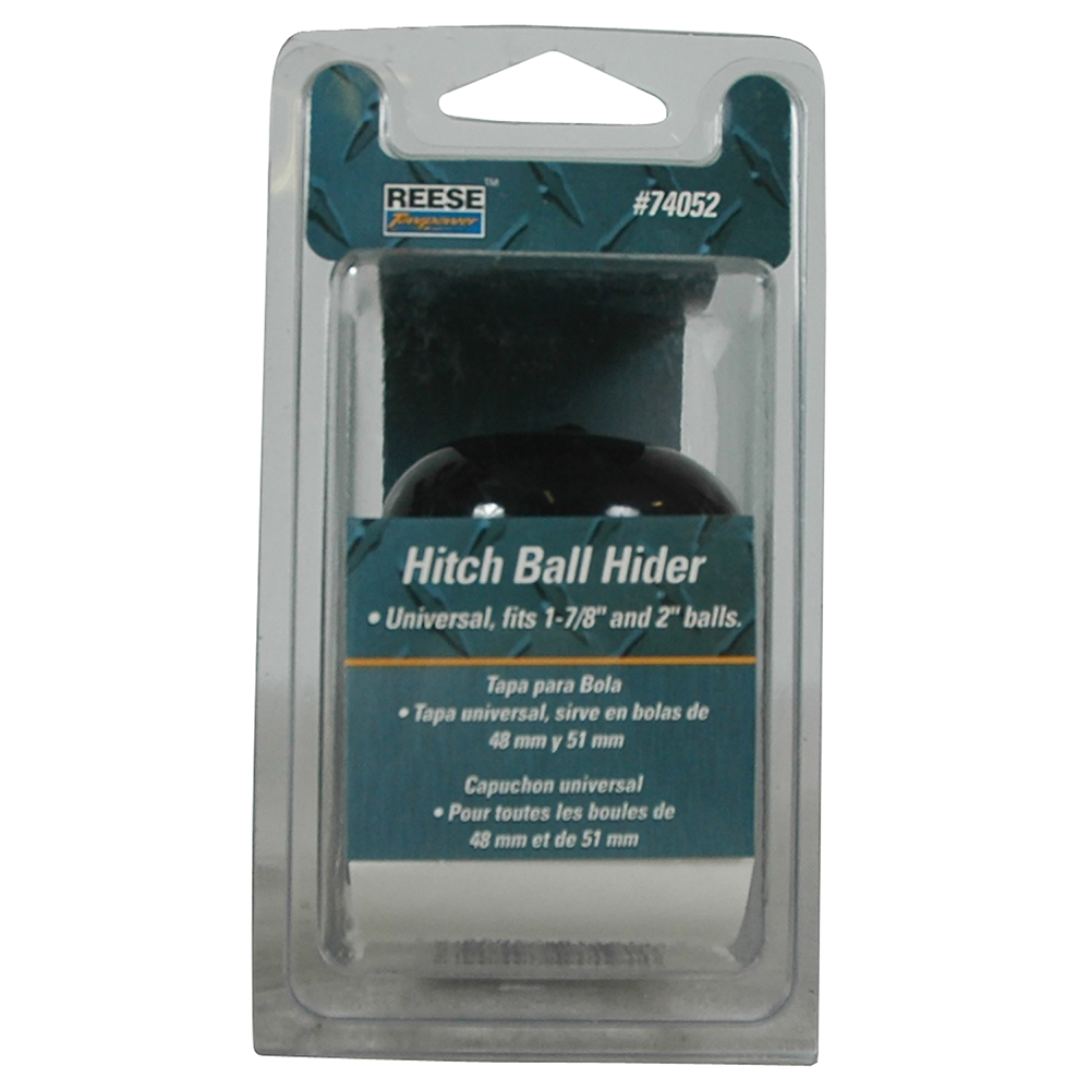REESE Towpower Ball Cover made of durable vinyl for hitch protection