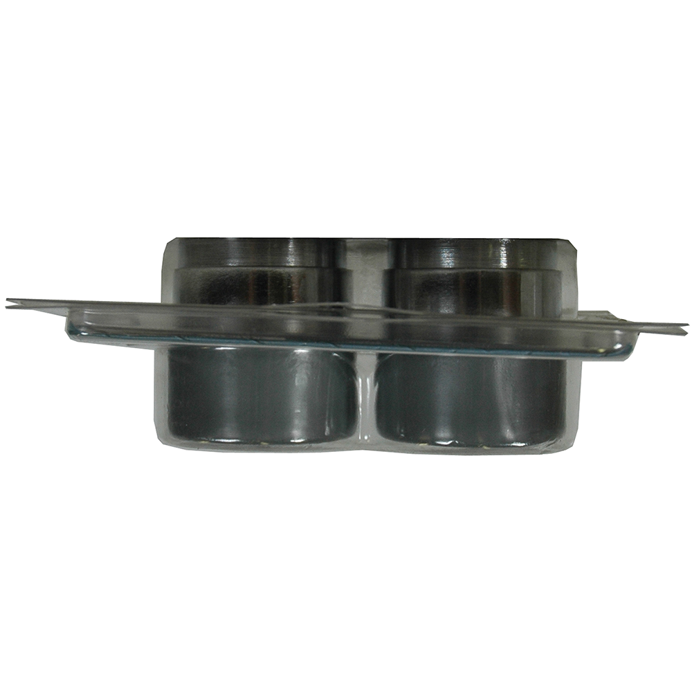 REESE Towpower wheel bearing protectors for 1.781 inch hub, chrome plated, sold in pairs