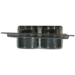 REESE Towpower wheel bearing protectors for 1.781 inch hub, chrome plated, sold in pairs