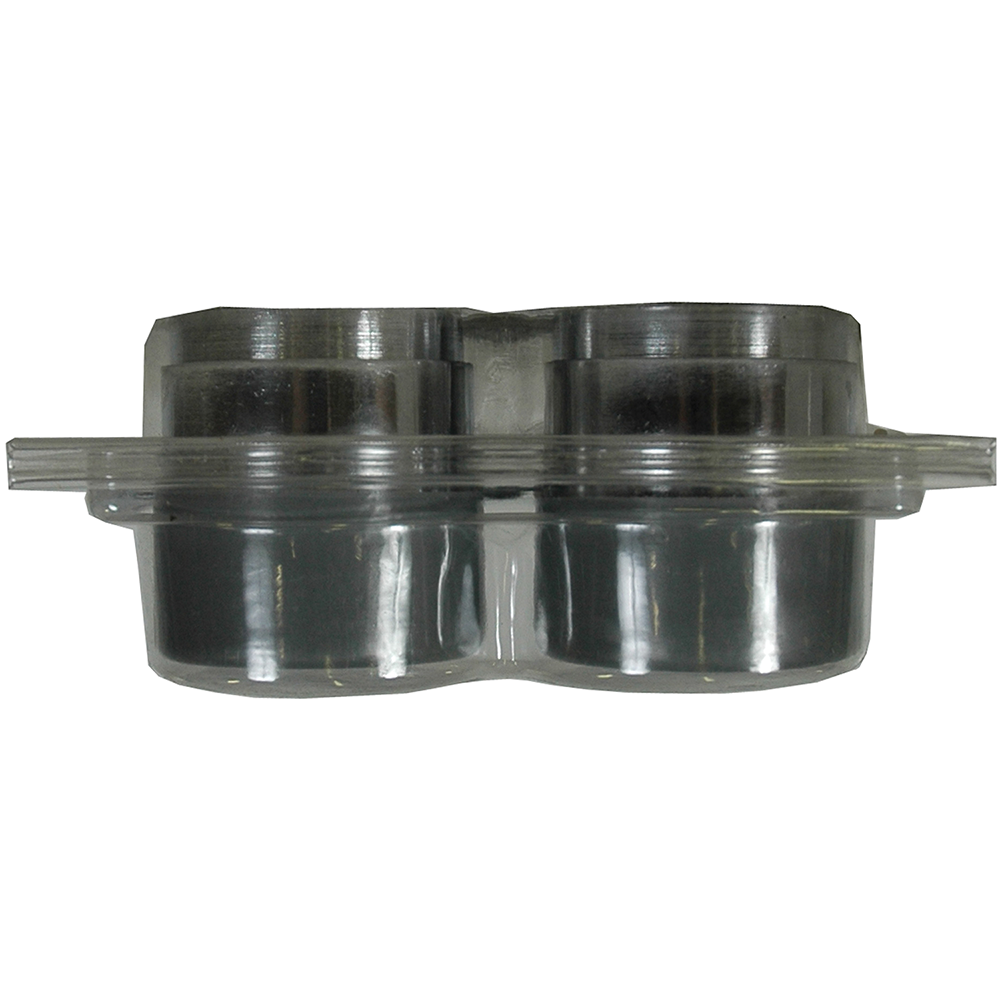 REESE Towpower wheel bearing protectors for 1.781 inch hub, chrome plated, sold in pairs