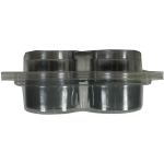 REESE Towpower wheel bearing protectors for 1.781 inch hub, chrome plated, sold in pairs
