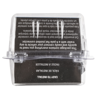 REESE Towpower Pre-Wired 7-Way and 4-Way Connector Adapter REESE Towpower 7-way connector adapter with pre-wired 4-flat and 7-round options