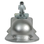 REESE Towpower trailer coupler with zinc finish and 2 inch ball size