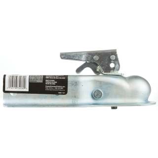 REESE Towpower Trailer Coupler with 2 Inch Ball and Trigger Latch REESE Towpower trailer coupler with zinc finish and 2 inch ball size