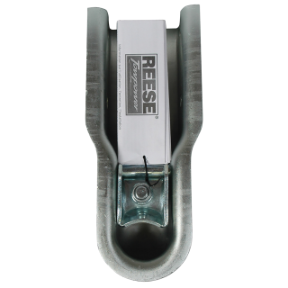 REESE Towpower Trailer Coupler with 2 Inch Ball and Trigger Latch REESE Towpower trailer coupler with zinc finish and 2 inch ball size