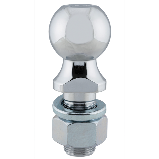 REESE Hitch Ball - 2-5/16 Inch Chrome, 12,000 lbs Capacity Secure REESE hitch ball with chrome finish, supports up to 12,000 lbs.