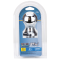 Secure REESE hitch ball with chrome finish, supports up to 12,000 lbs.