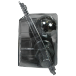 REESE chrome hitch ball system with three interchangeable sizes