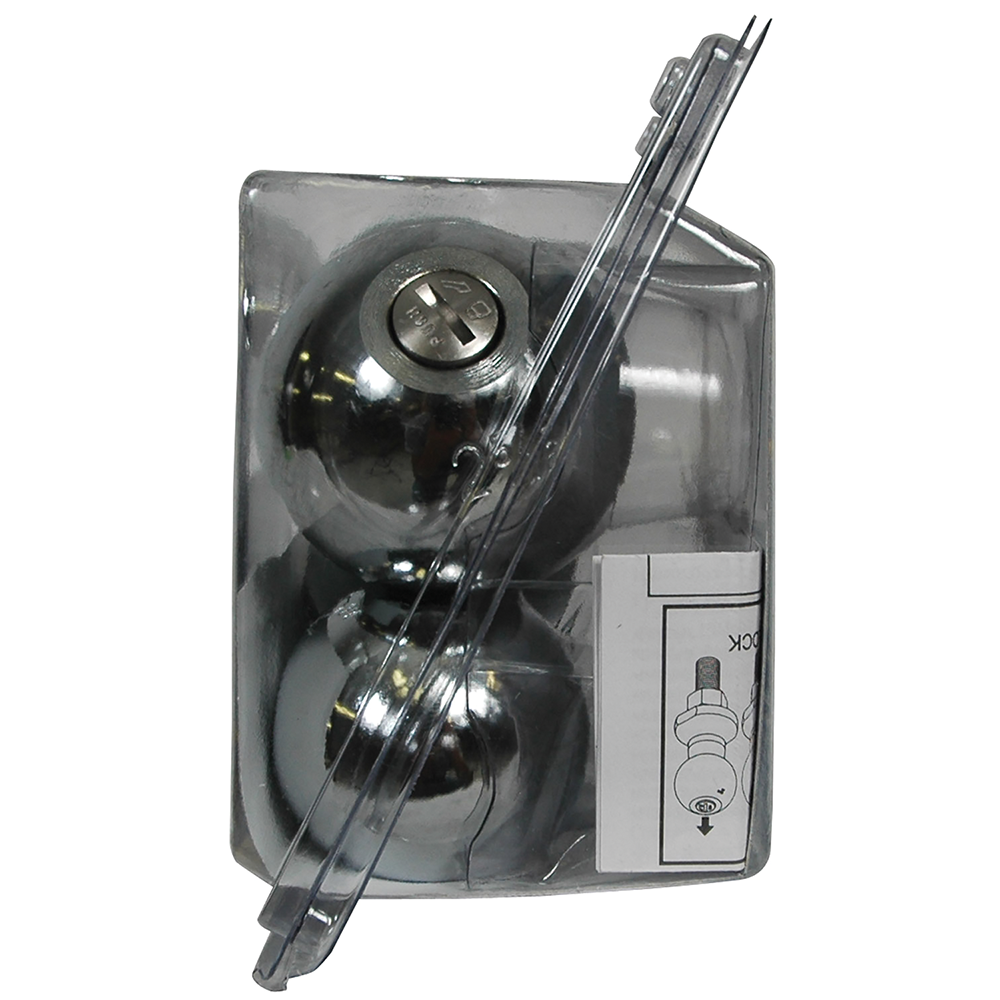 REESE chrome hitch ball system with three interchangeable sizes