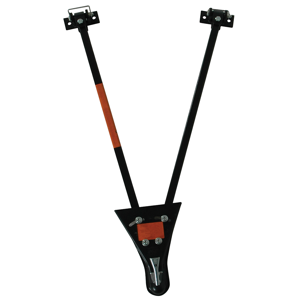 REESE Adjustable Tow Bar with Universal Fit and 5000 lbs Capacity REESE adjustable tow bar demonstrating universal fitment and secure towing.