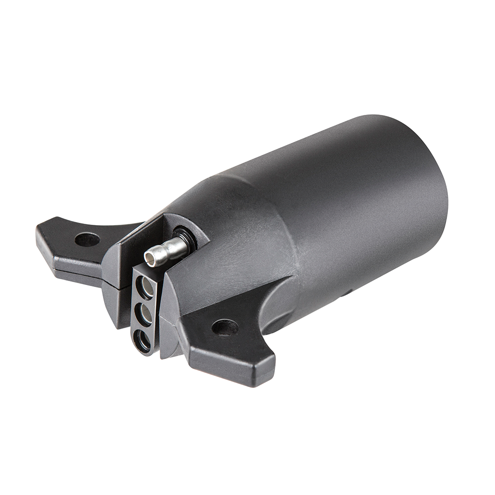 REESE Towpower 7-Way to 4-Way Trailer Wiring Adapter REESE Towpower adapter converting 7-way blade to 4-way flat connector