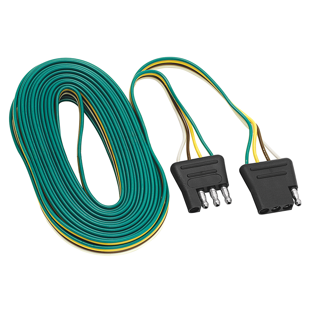 REESE Towpower towing connector loop featuring 4-Flat connector and 18 gauge bonded wire