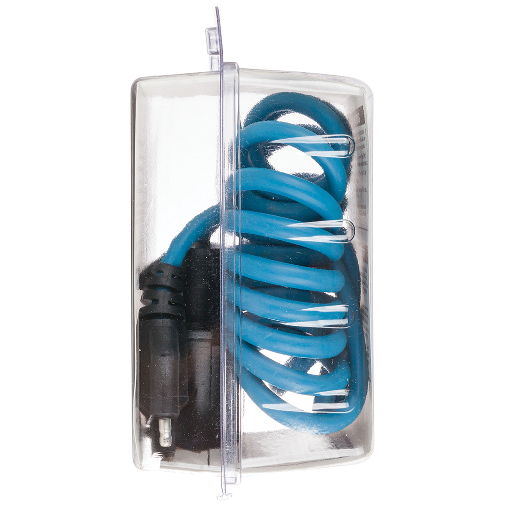 REESE Towpower blue coiled electrical adapter for 7-way to 4-way conversion