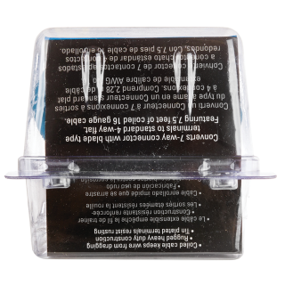 REESE Towpower blue coiled electrical adapter for 7-way to 4-way conversion