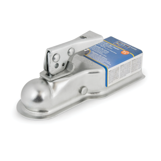 REESE Towpower Trailer Coupler with FAS-LOK System REESE Towpower coupler with zinc finish, trigger handle and 1-7/8 In. ball size