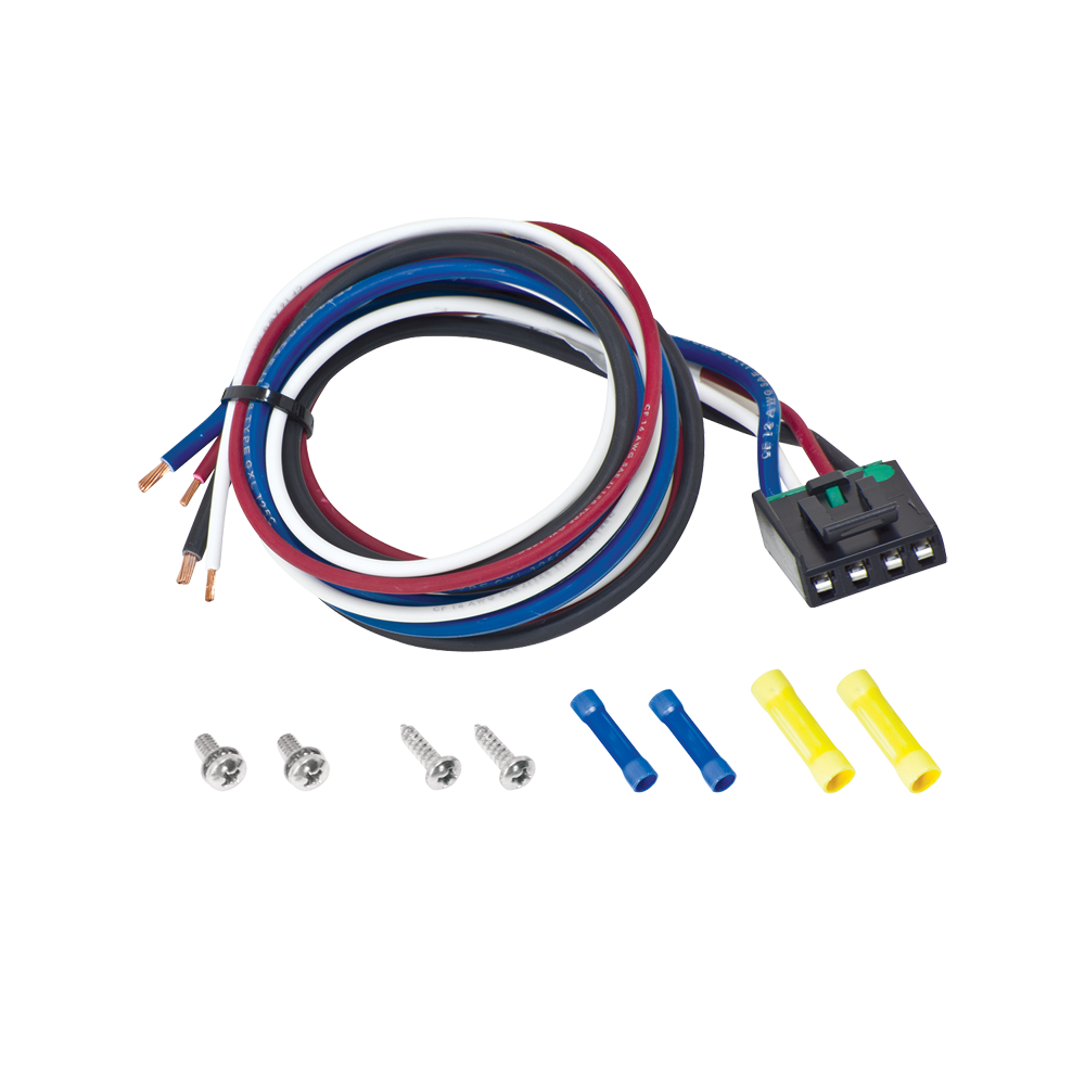 Pigtail Wiring Harness for Tekonsha and Draw-Tite Brake Controllers Versatile pigtail wiring harness for transferring brake controller between vehicles