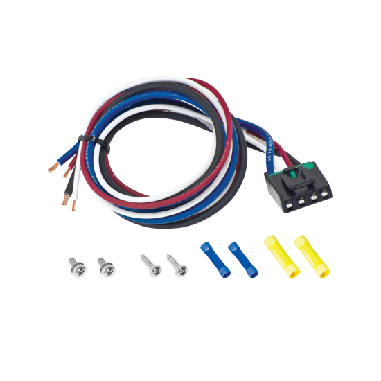 Pigtail Wiring Harness for Tekonsha and Draw-Tite Brake Controllers Versatile pigtail wiring harness for transferring brake controller between vehicles