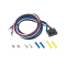Versatile pigtail wiring harness for transferring brake controller between vehicles
