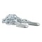 CURT Safety Chains with 2,000 lbs Capacity and S-Hooks CURT safety chain with zinc-plated finish and sturdy S-hooks, 48 inch length