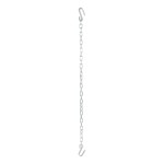 CURT safety chain with S-hooks, grade-30 steel, 48-inch length and 5000 lbs capacity