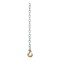 CURT heavy-duty steel safety chains featuring a clevis hook for secure trailer towing