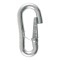 CURT 7/16-Inch Snap Hook for Safety Chains and Towing CURT snap hook with spring-loaded latch and zinc-plated finish for safe towing.