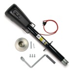 Lippert Power Stance Electric Tongue Jack with LED Lights Lippert Power Stance electric tongue jack with LED lights, 2-way to 7-way plug system, and durable design for camping trailers.