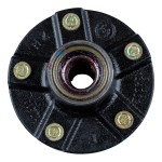 Lippert Idler Hub Assembly for 2,200 lb Trailer Axles Lippert Idler Hub Assembly for 2,200 lb trailer axles with 5 on 4.5” bolt pattern, solid iron, including bearings and seal.