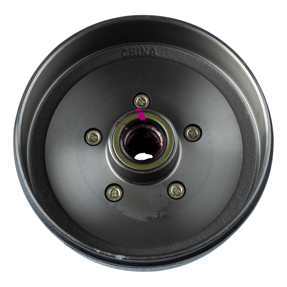 Lippert Brake Drum Hub Assembly for 3,500-lb Axle with 5 on 4.5 Bolt Pattern Lippert brake drum hub assembly with 5 on 4.5 bolt pattern for 3,500-lb axle.