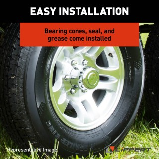 Lippert Brake Drum Hub Assembly with 6 on 5.5 bolt pattern for 6000 lbs axle