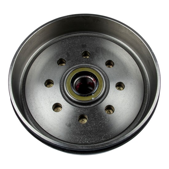 Lippert Brake Drum Hub Assembly for 7,000 lb Axle Lippert brake drum hub assembly fits 7,000-lb axle with 8 on 6.5" bolt pattern