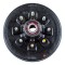 Lippert brake drum hub assembly for 7,000-lb axle with 8 on 6.5 bolt pattern