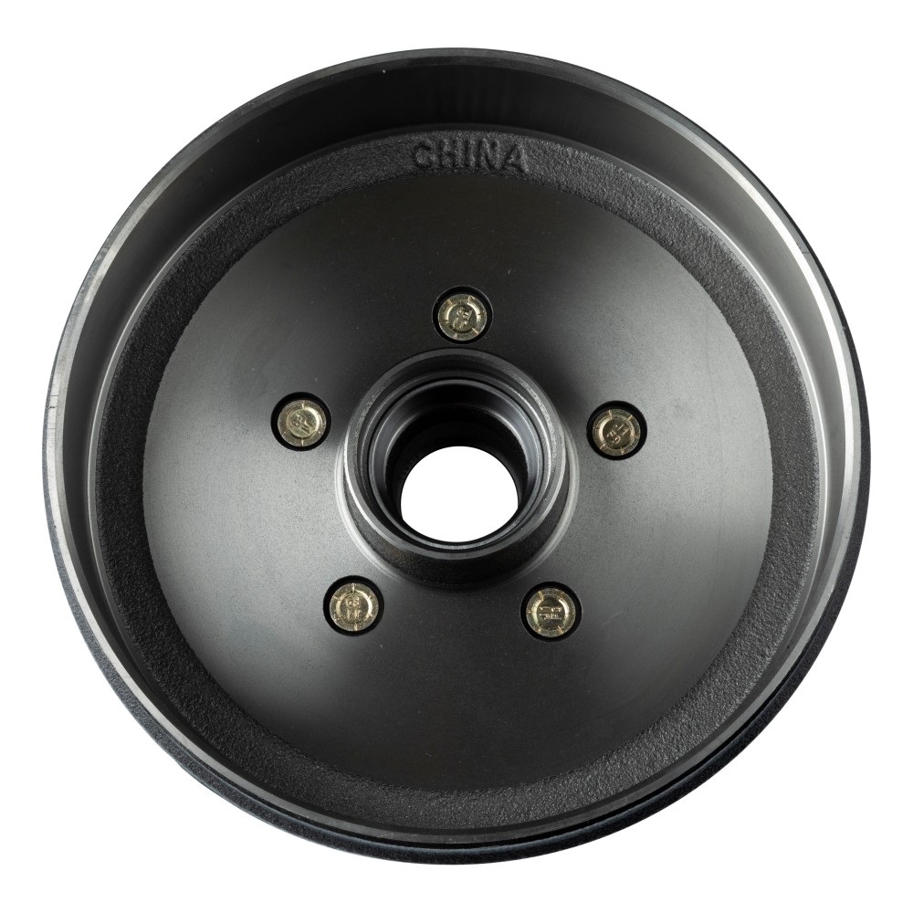 Lippert Brake Drum Hub Assembly for 3,500-lb Axle Lippert brake drum hub assembly with 5 on 4.5 inch bolt pattern for 3,500 lbs axle