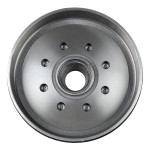 Lippert 7,000-lb Axle Brake Drum Hub with 8 on 6.5 Bolt Pattern Lippert brake hub assembly for 7,000-lb axles with 8 on 6.5 bolt pattern and 1/2 inch studs