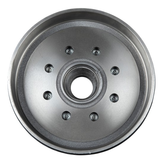 Lippert 7,000-lb Axle Brake Drum Hub with 8 on 6.5 Bolt Pattern Lippert brake hub assembly for 7,000-lb axles with 8 on 6.5 bolt pattern and 1/2 inch studs