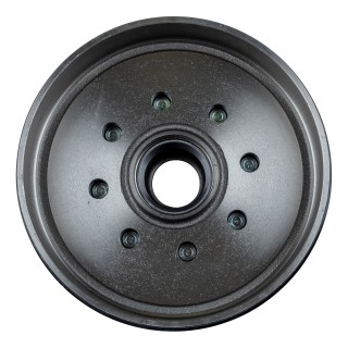 Lippert 7,000-lb Brake Drum Hub Assembly 8 on 6.5 Bolt Pattern Lippert brake drum hub assembly for 7,000-lb axle with 8 on 6.5 bolt pattern