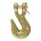 CURT Clevis Hook - Heavy-Duty Steel for Secure Cargo Towing CURT clevis hook with zinc finish, 1/4 inch, for towing safety chains and secure cargo transport