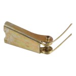 CURT Clevis Hooks with Safety Latch and Zinc Finish CURT clevis hook with safety latch repair kit featuring durable zinc finish for secure heavy cargo attachment