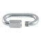 CURT Quick Links - Versatile Chain, Cable, and Rope Connector CURT quick link with zinc-plated finish and 1/4 inch diameter, ideal for chain connections
