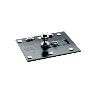 REESE Above Bed Fold-Down Gooseneck Hitch for Trucks REESE fold-down gooseneck hitch, allows unrestricted truck bed use, ideal for gooseneck trailers, with chrome ball and safety features