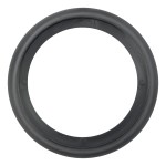 CURT black plastic trim ring for recessed tiedown anchors, offers a secure, finished look