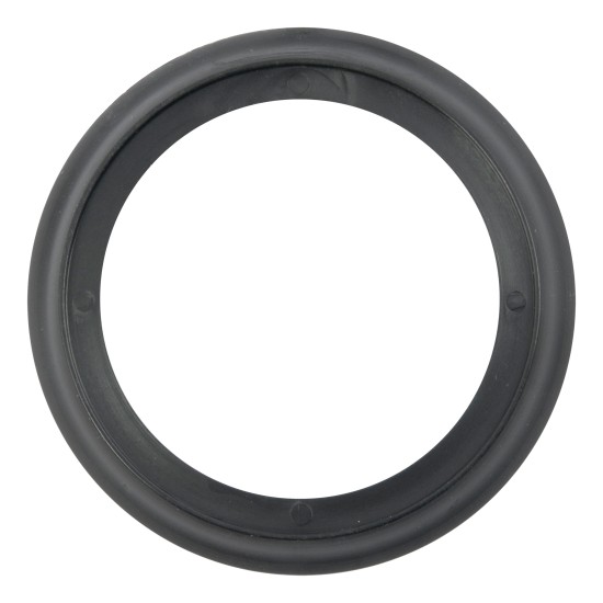 CURT black plastic trim ring for recessed tiedown anchors, offers a secure, finished look