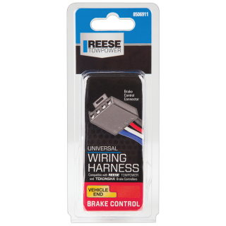Universal Wiring Harness for REESE and Tekonsha Brake Controllers Universal harness compatible with REESE Towpower and Tekonsha brake controllers
