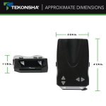 Tekonsha Brakeman IV Digital Brake Control For Up To 4 Axles Tekonsha Brakeman IV digital brake control with display and adjustment controls