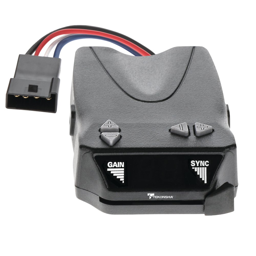 Tekonsha Brakeman IV Digital Brake Control For Up To 4 Axles Tekonsha Brakeman IV digital brake control with display and adjustment controls