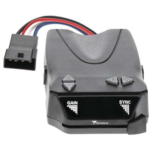Tekonsha Brakeman IV Digital Brake Control For Up To 4 Axles Tekonsha Brakeman IV digital brake control with display and adjustment controls