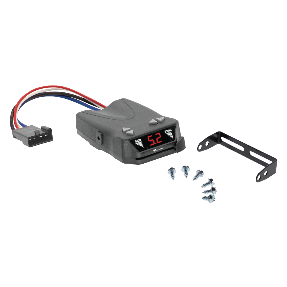 Tekonsha Brakeman IV Digital Brake Control For Up To 4 Axles Tekonsha Brakeman IV digital brake control with display and adjustment controls