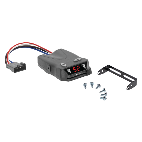 Tekonsha Brakeman IV Digital Brake Control For Up To 4 Axles Tekonsha Brakeman IV digital brake control with display and adjustment controls