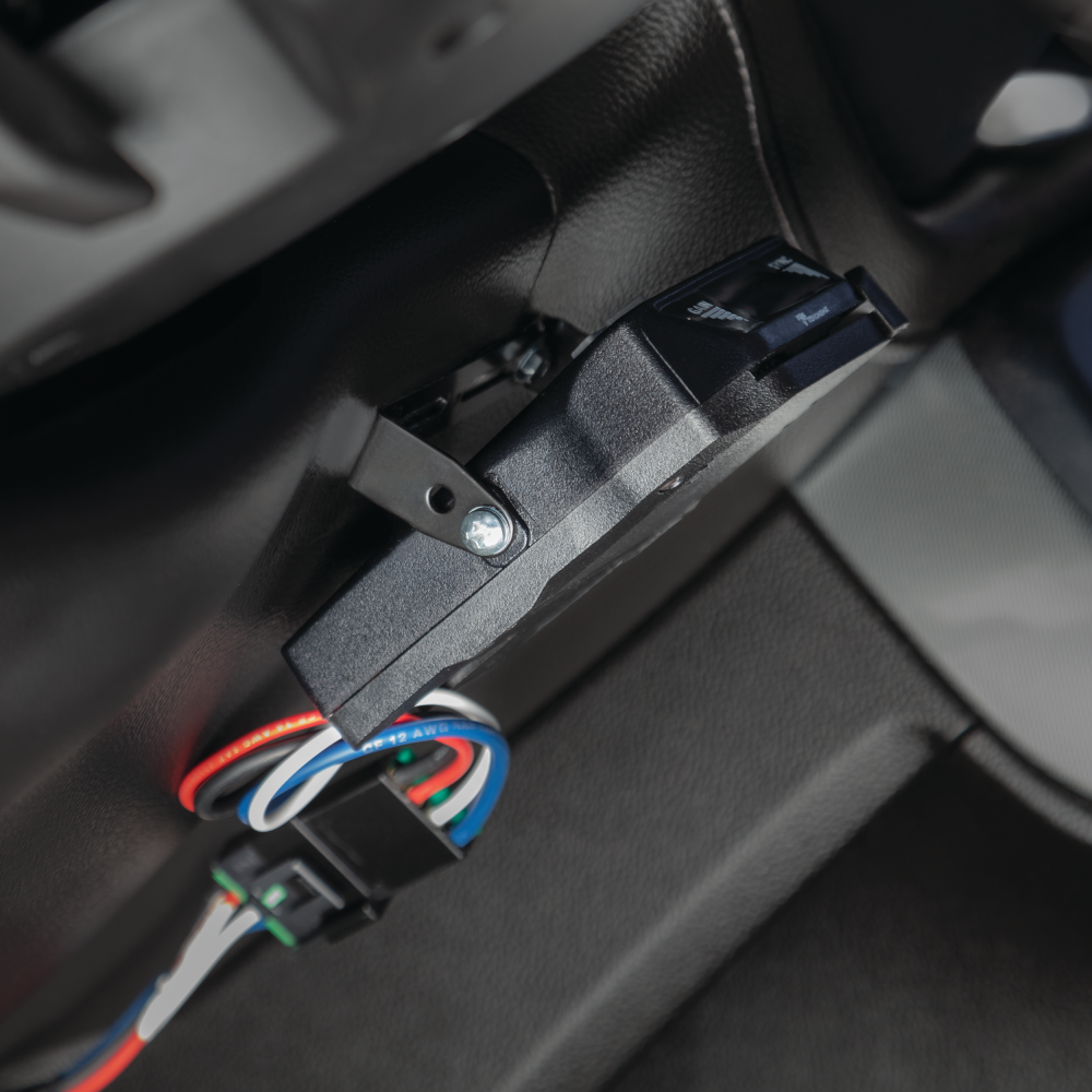 Tekonsha Brakeman IV Digital Brake Control For Up To 4 Axles Tekonsha Brakeman IV digital brake control with display and adjustment controls