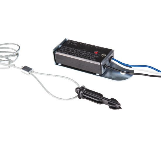 Tekonsha Trailer Breakaway Switch with LED Indicator and Lanyard Tekonsha breakaway switch with LED and nylon lanyard for trailer safety.